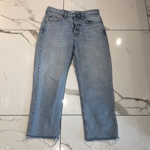 Zara high rise jeans women size 6